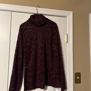 White House Black Market mock turtleneck size XL